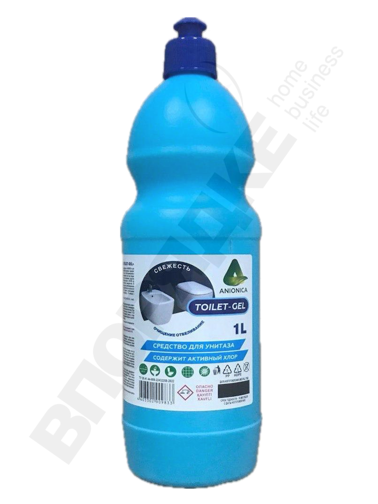 Чистящее средство "Anionica" Toilet Gel универсальное с хлором 1л